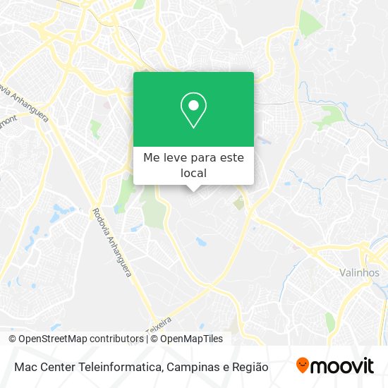 Mac Center Teleinformatica mapa