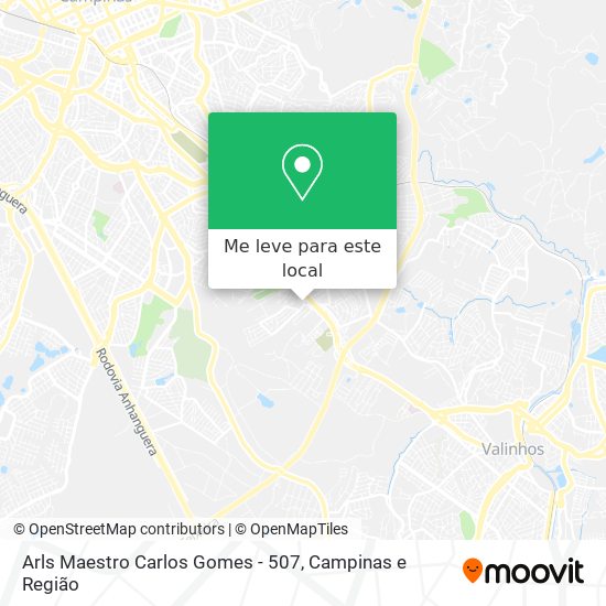 Arls Maestro Carlos Gomes - 507 mapa
