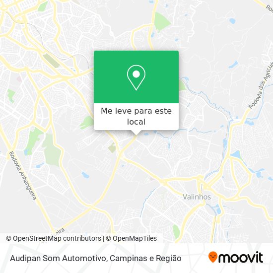 Audipan Som Automotivo mapa