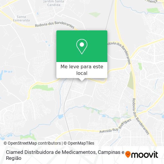Ciamed Distribuidora de Medicamentos mapa