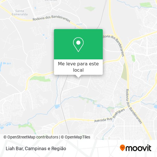 Liah Bar mapa