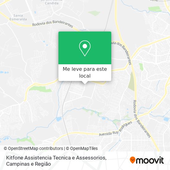 Kitfone Assistencia Tecnica e Assessorios mapa