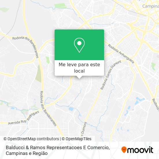 Balducci & Ramos Representacoes E Comercio mapa
