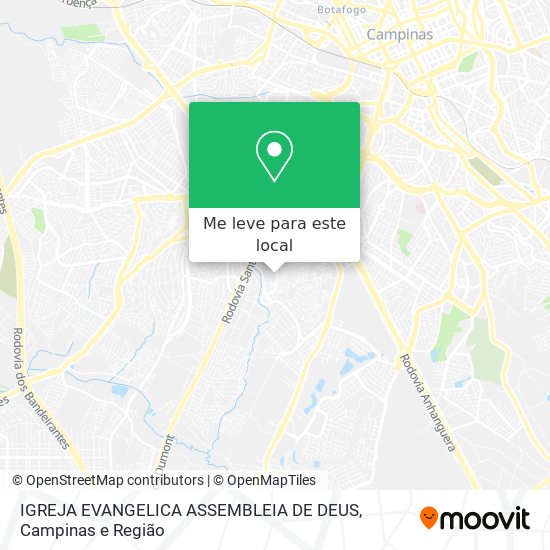 IGREJA EVANGELICA ASSEMBLEIA DE DEUS mapa