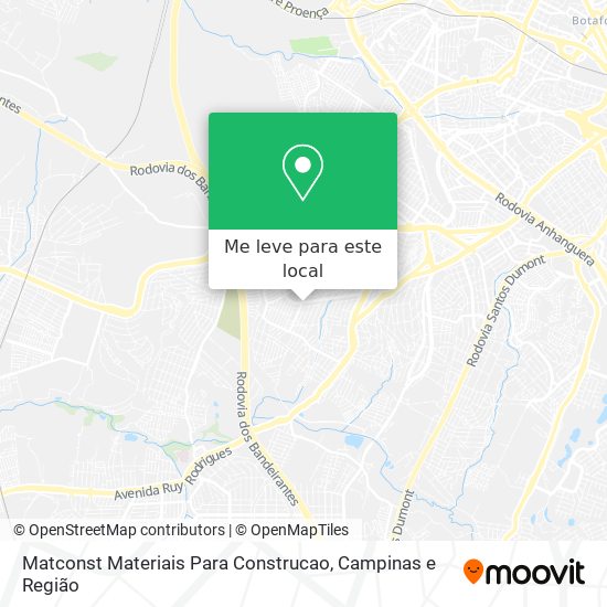 Matconst Materiais Para Construcao mapa