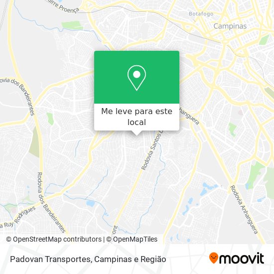 Padovan Transportes mapa