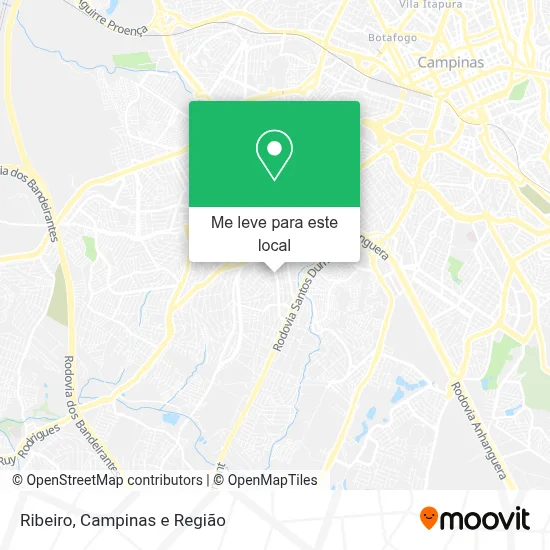 Ribeiro mapa