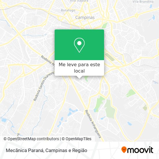 Mecãnica Paraná mapa