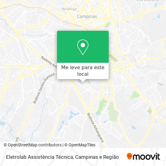 Eletrolab Assistência Técnica mapa