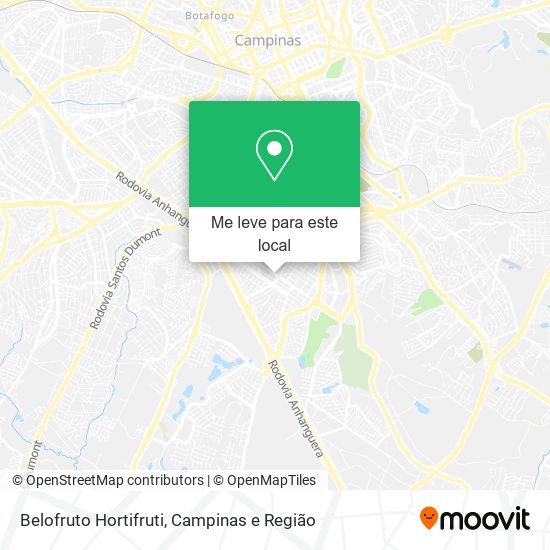 Belofruto Hortifruti mapa