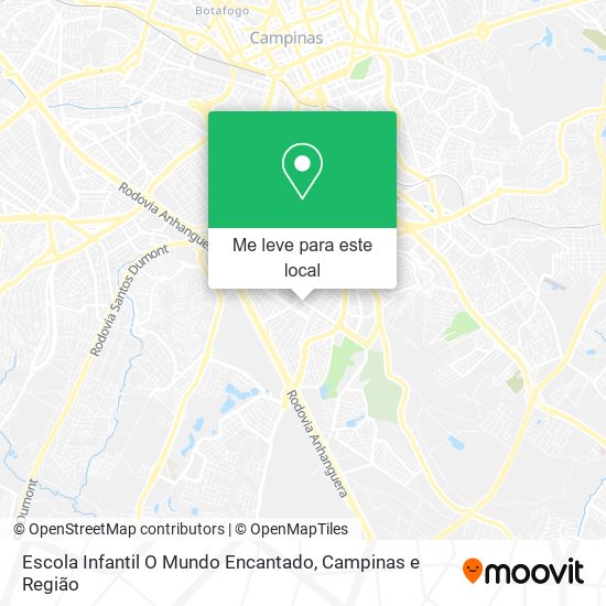 Escola Infantil O Mundo Encantado mapa