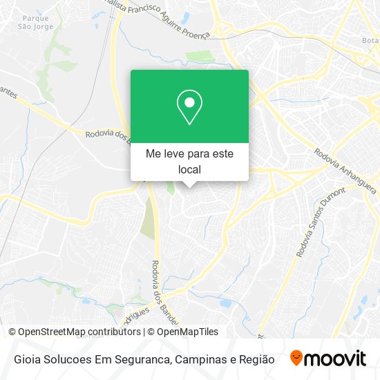 Gioia Solucoes Em Seguranca mapa