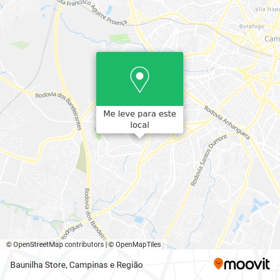 Baunilha Store mapa