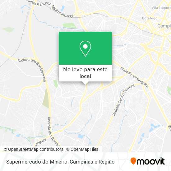Supermercado do Mineiro mapa
