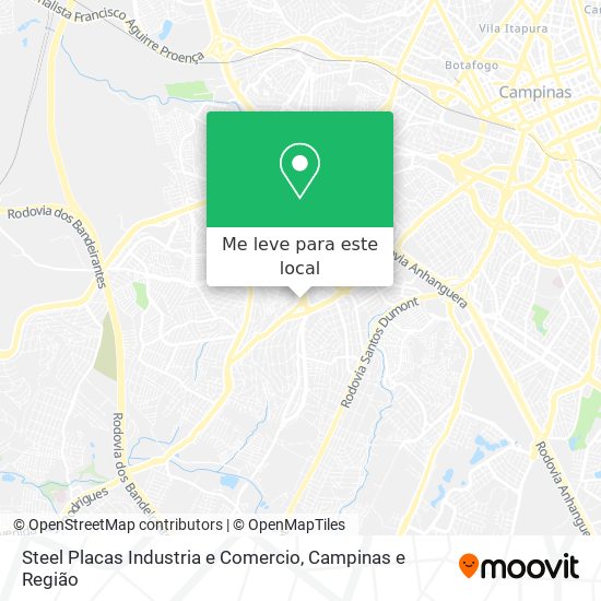 Steel Placas Industria e Comercio mapa