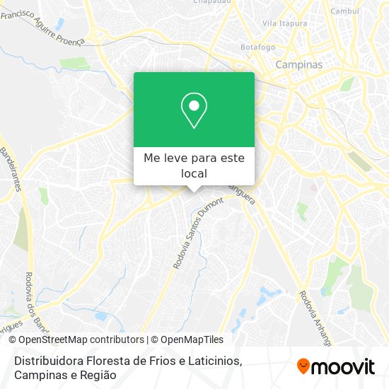 Distribuidora Floresta de Frios e Laticinios mapa