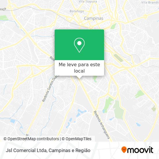 Jsl Comercial Ltda mapa