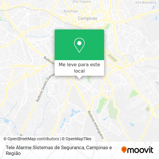 Tele Alarme Sistemas de Seguranca mapa