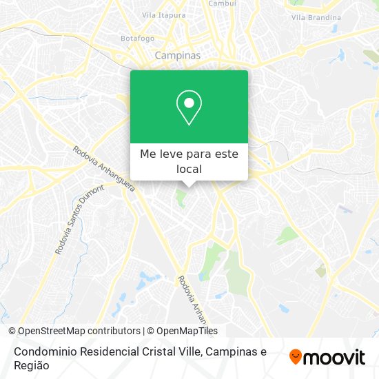 Condominio Residencial Cristal Ville mapa