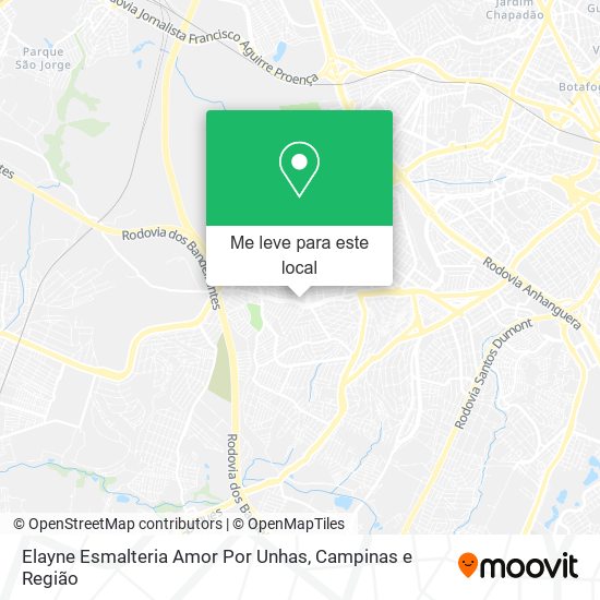 Elayne Esmalteria Amor Por Unhas mapa