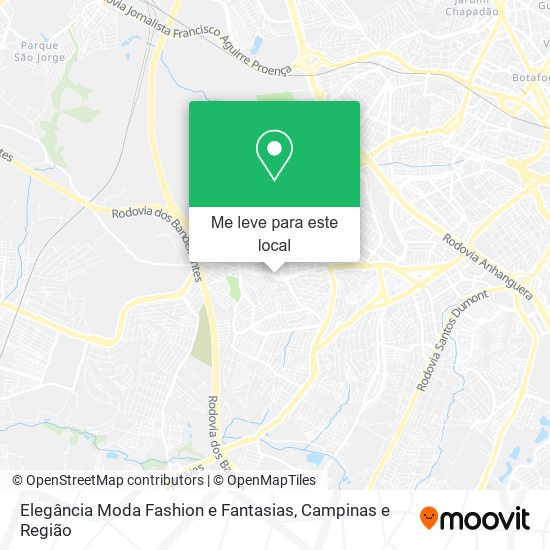 Elegância Moda Fashion e Fantasias mapa