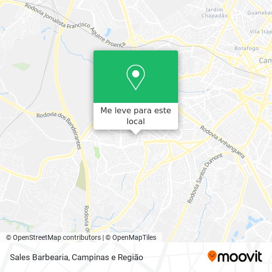 Sales Barbearia mapa