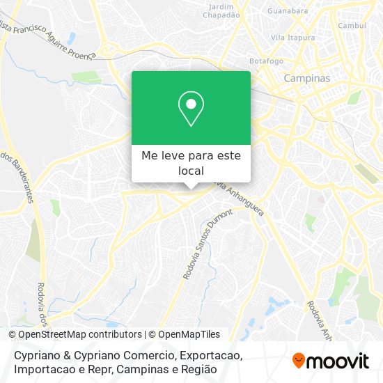 Cypriano & Cypriano Comercio, Exportacao, Importacao e Repr mapa