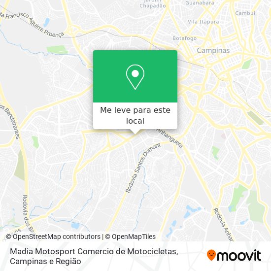 Madia Motosport Comercio de Motocicletas mapa