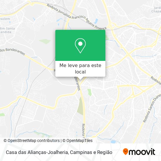 Casa das Alianças-Joalheria mapa