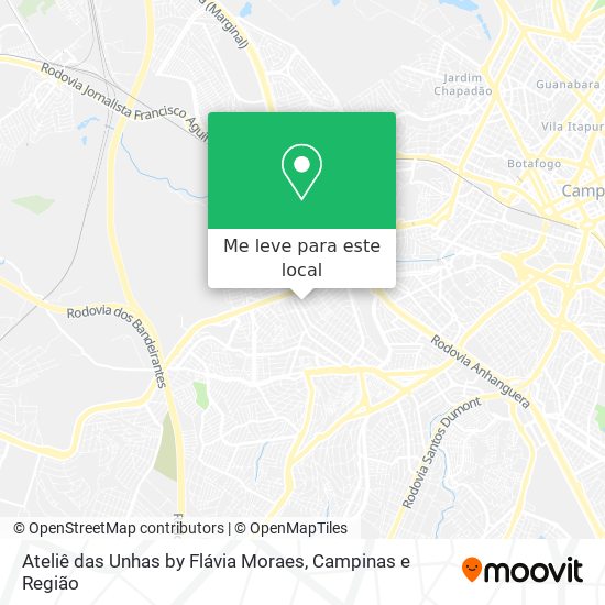 Ateliê das Unhas by Flávia Moraes mapa