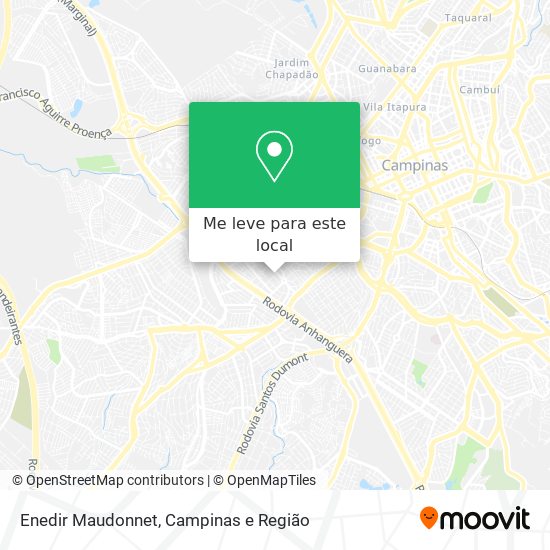 Enedir Maudonnet mapa