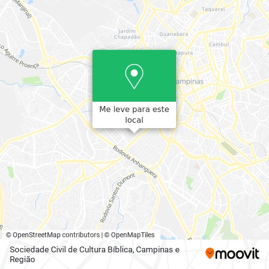 Sociedade Civil de Cultura Bíblica mapa