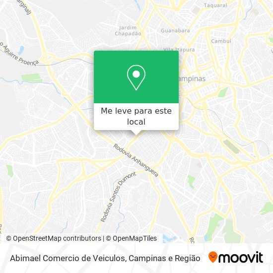 Abimael Comercio de Veiculos mapa