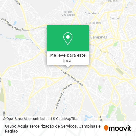 Grupo Águia Terceirização de Serviços mapa