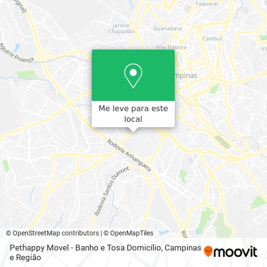 Pethappy Movel - Banho e Tosa Domicílio mapa