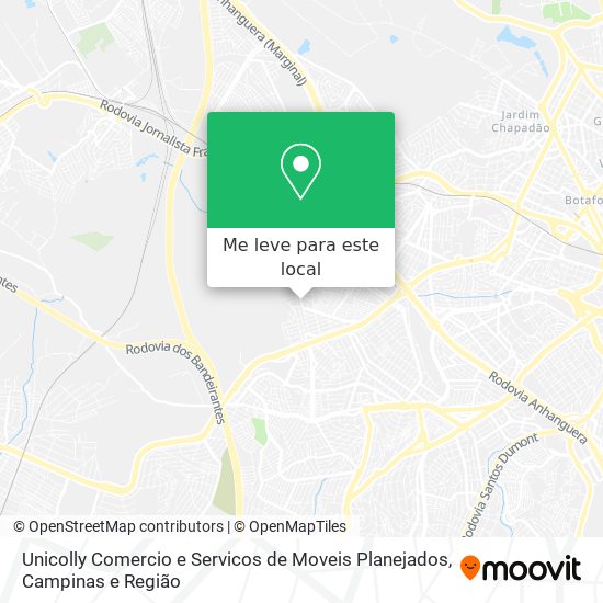 Unicolly Comercio e Servicos de Moveis Planejados mapa