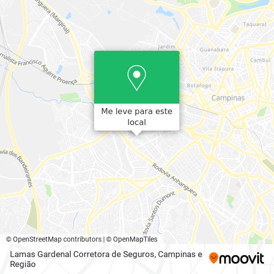 Lamas Gardenal Corretora de Seguros mapa