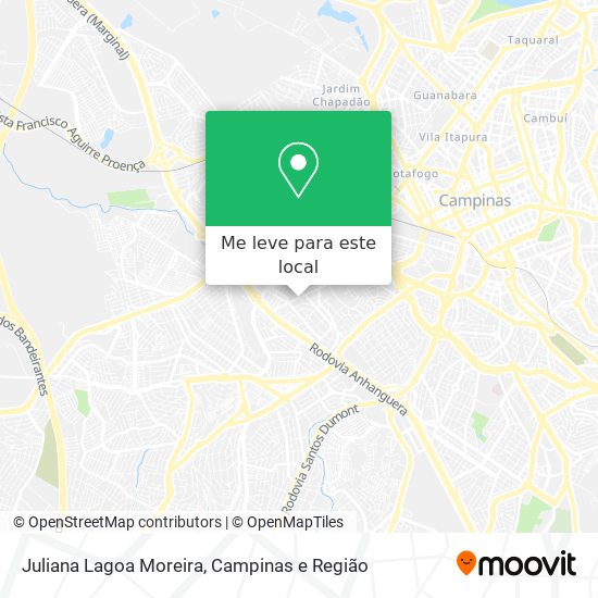 Juliana Lagoa Moreira mapa