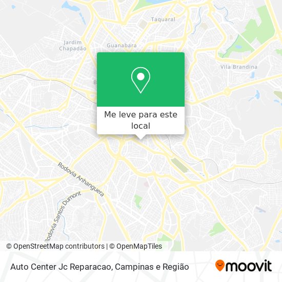 Auto Center Jc Reparacao mapa