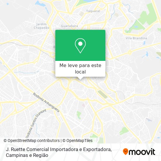 J. Ruette Comercial Importadora e Exportadora mapa