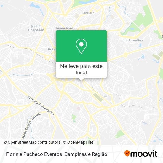 Fiorin e Pacheco Eventos mapa