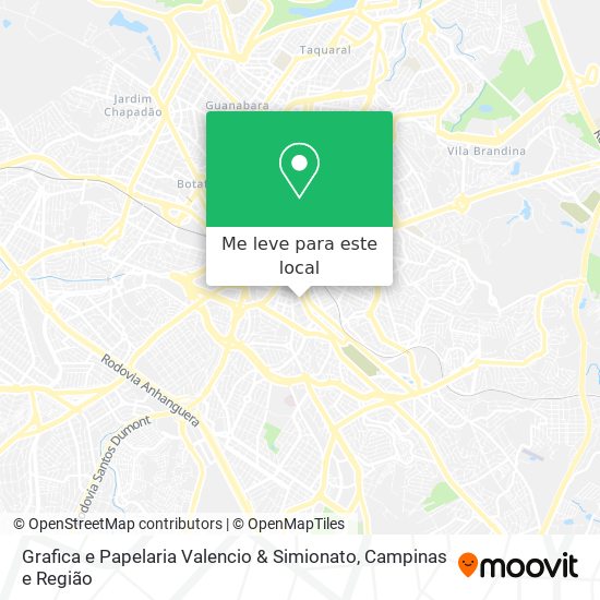 Grafica e Papelaria Valencio & Simionato mapa