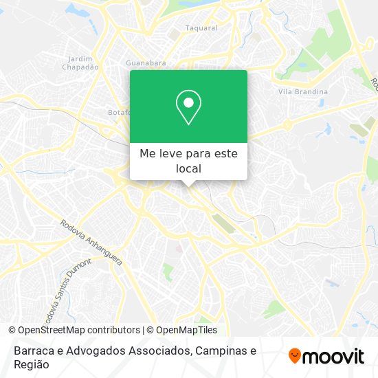 Barraca e Advogados Associados mapa