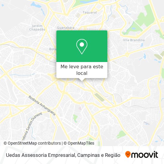 Uedas Assessoria Empresarial mapa