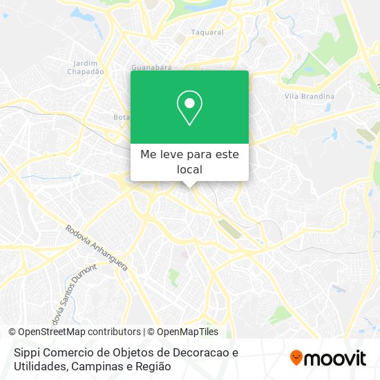 Sippi Comercio de Objetos de Decoracao e Utilidades mapa