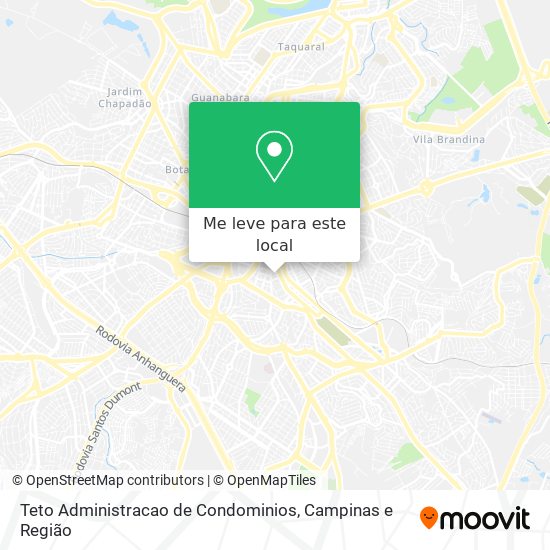 Teto Administracao de Condominios mapa