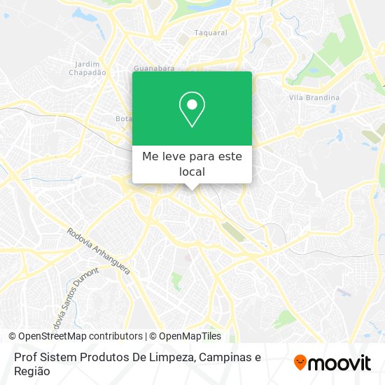 Prof Sistem Produtos De Limpeza mapa