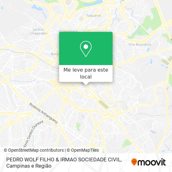 PEDRO WOLF FILHO & IRMAO SOCIEDADE CIVIL mapa