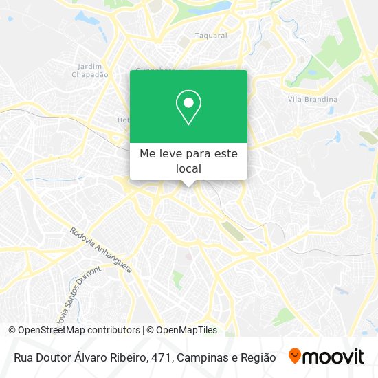 Rua Doutor Álvaro Ribeiro, 471 mapa