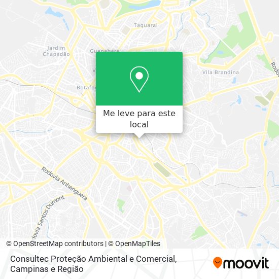 Consultec Proteção Ambiental e Comercial mapa